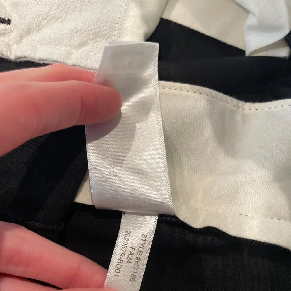 NWT J.Crew Factory 38x32 Straight Fit Flex Chino Pants Black Workwear Office